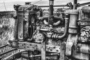 Tractor motor Recovered